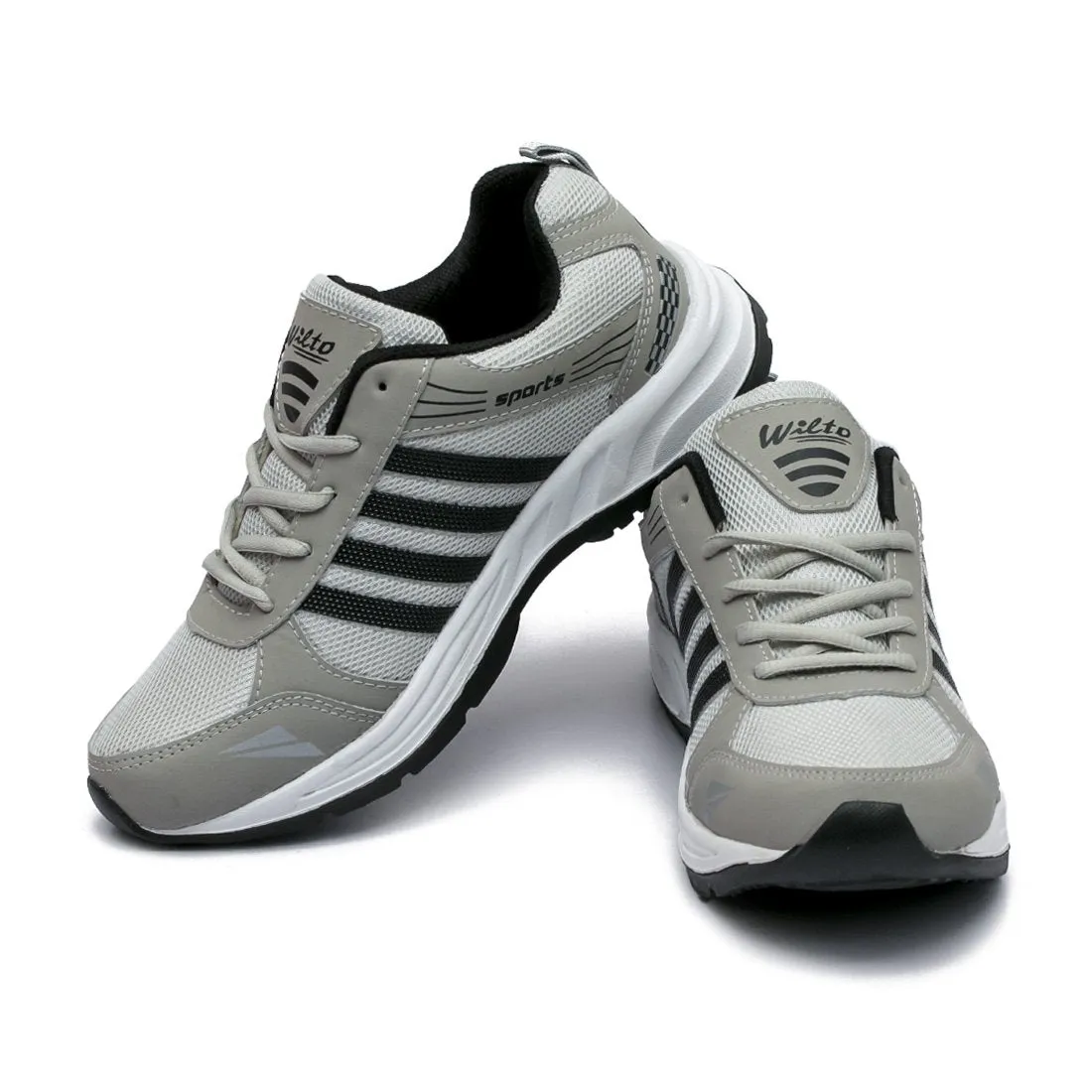 ASIAN Men's Wonder-13 Sports Running Shoes Grey 7 UK