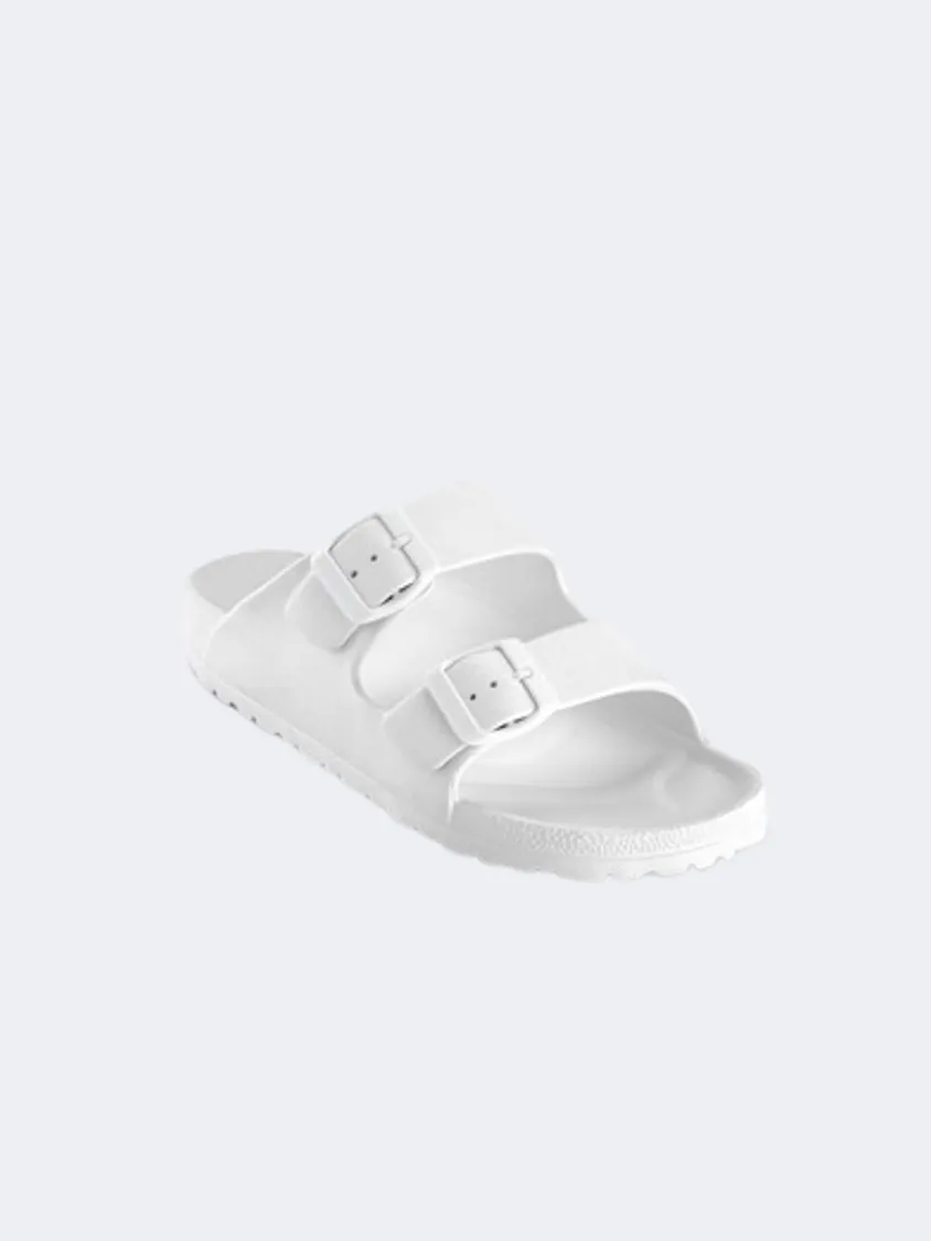 Ateneo Women Beach Slippers White