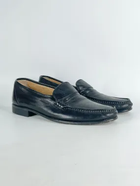 Bally Parawet Black Leather Loafers - 8 D