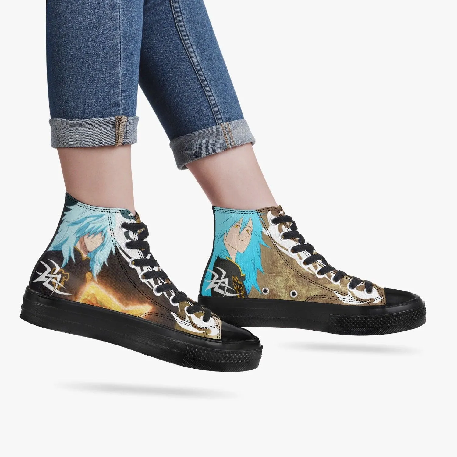 Black Clover Henry Legolant A-Star High Anime Shoes