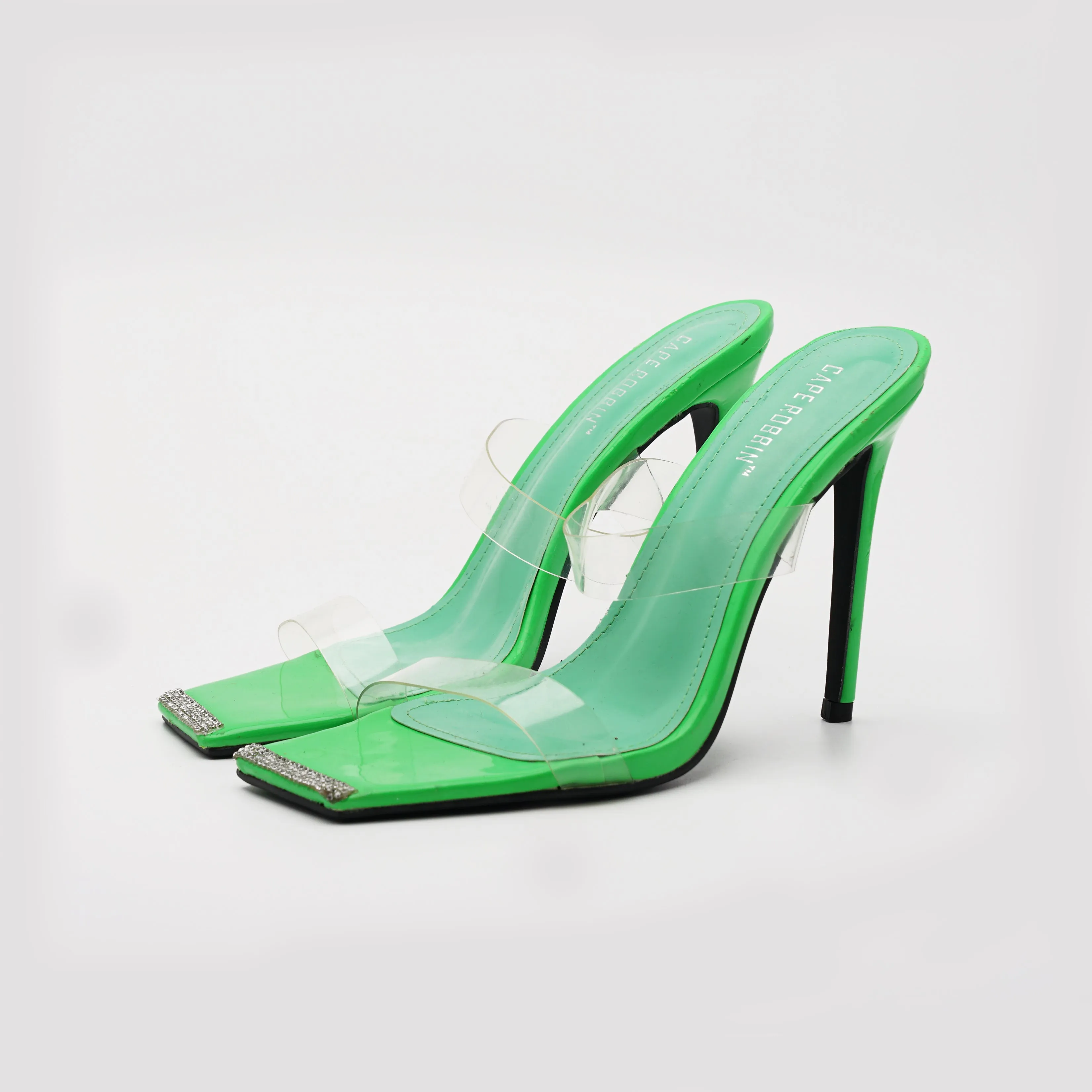 Cape Robbin Strappy Square Toe Heel