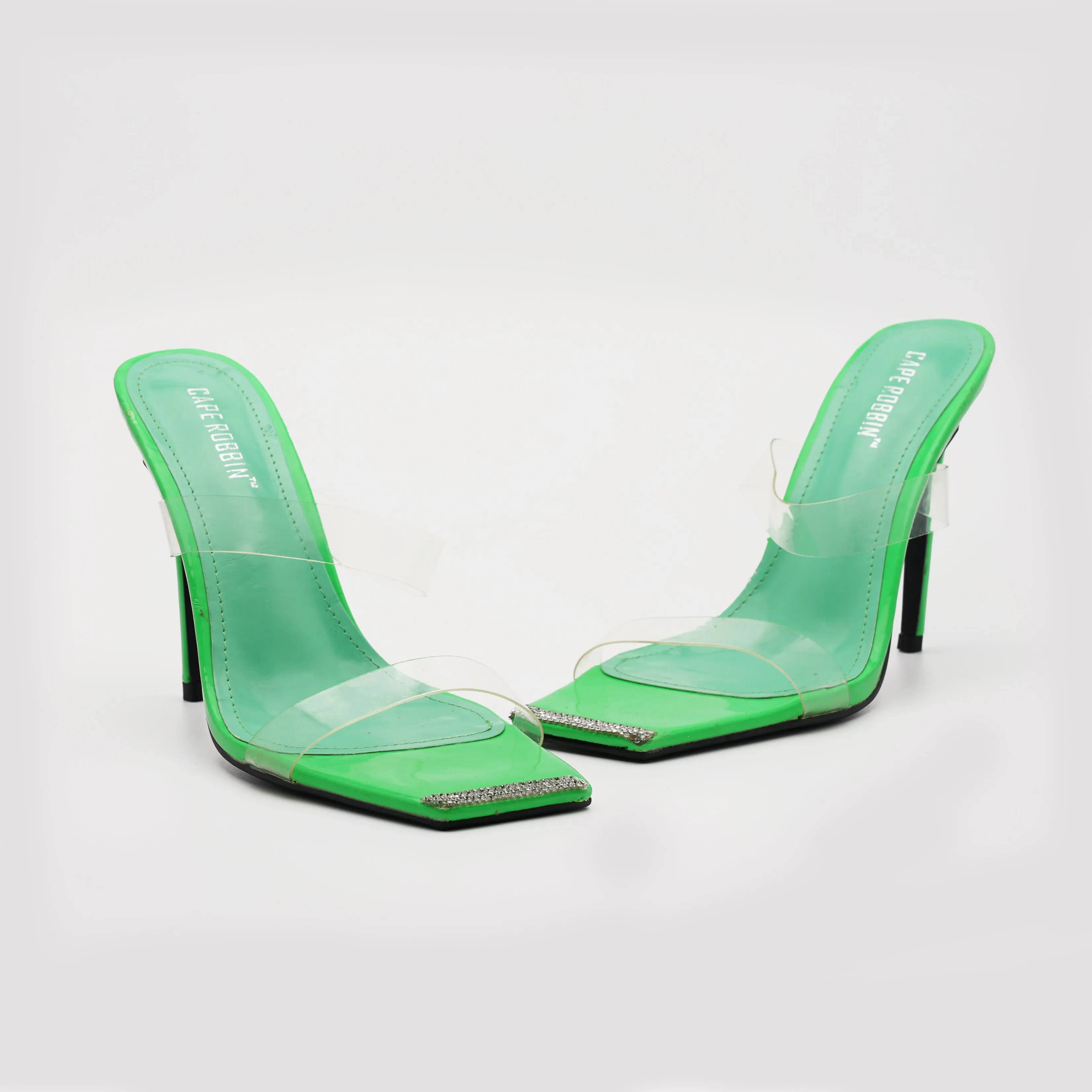 Cape Robbin Strappy Square Toe Heel
