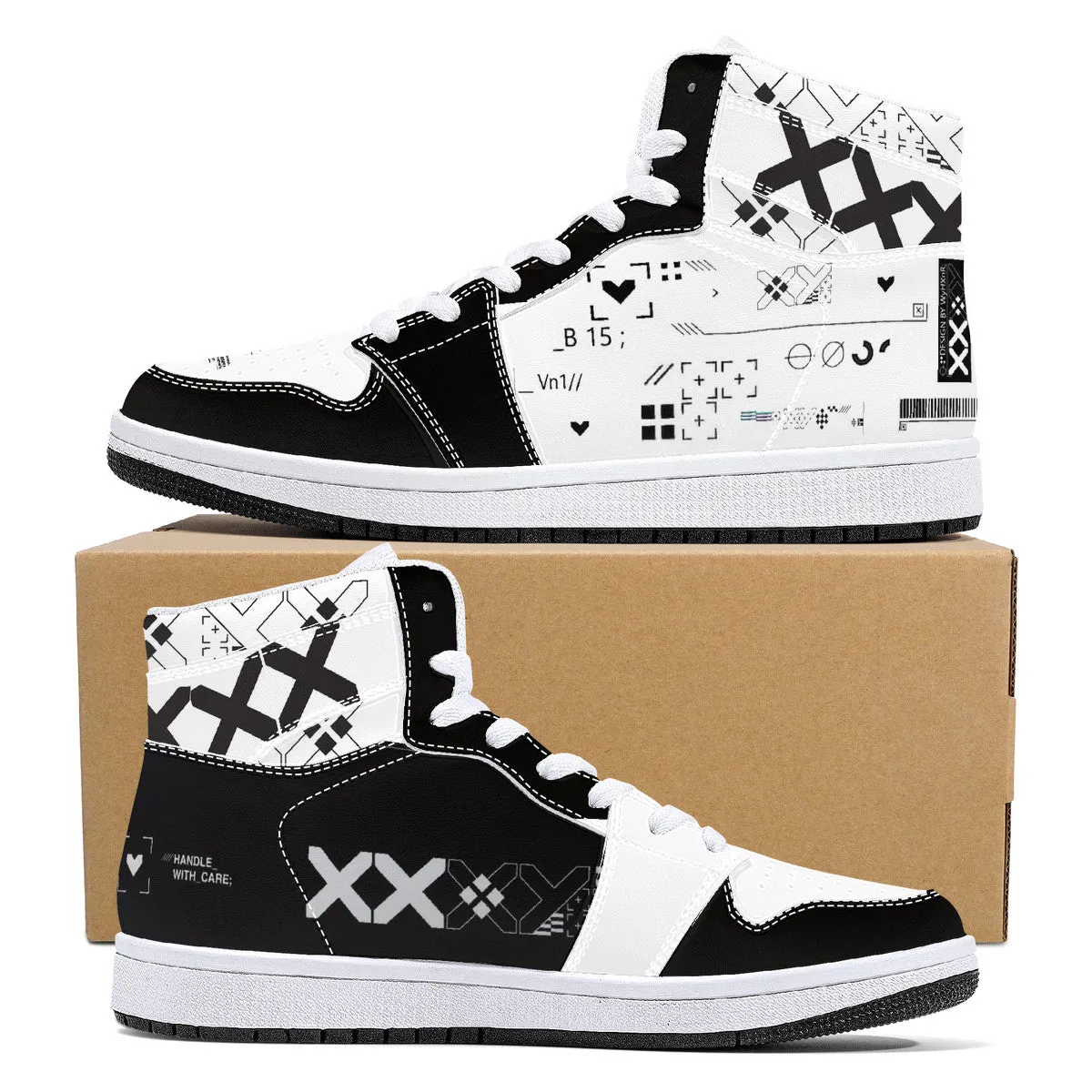 Cool shoes by Yuan A | High Top Customized | Shoe Zero