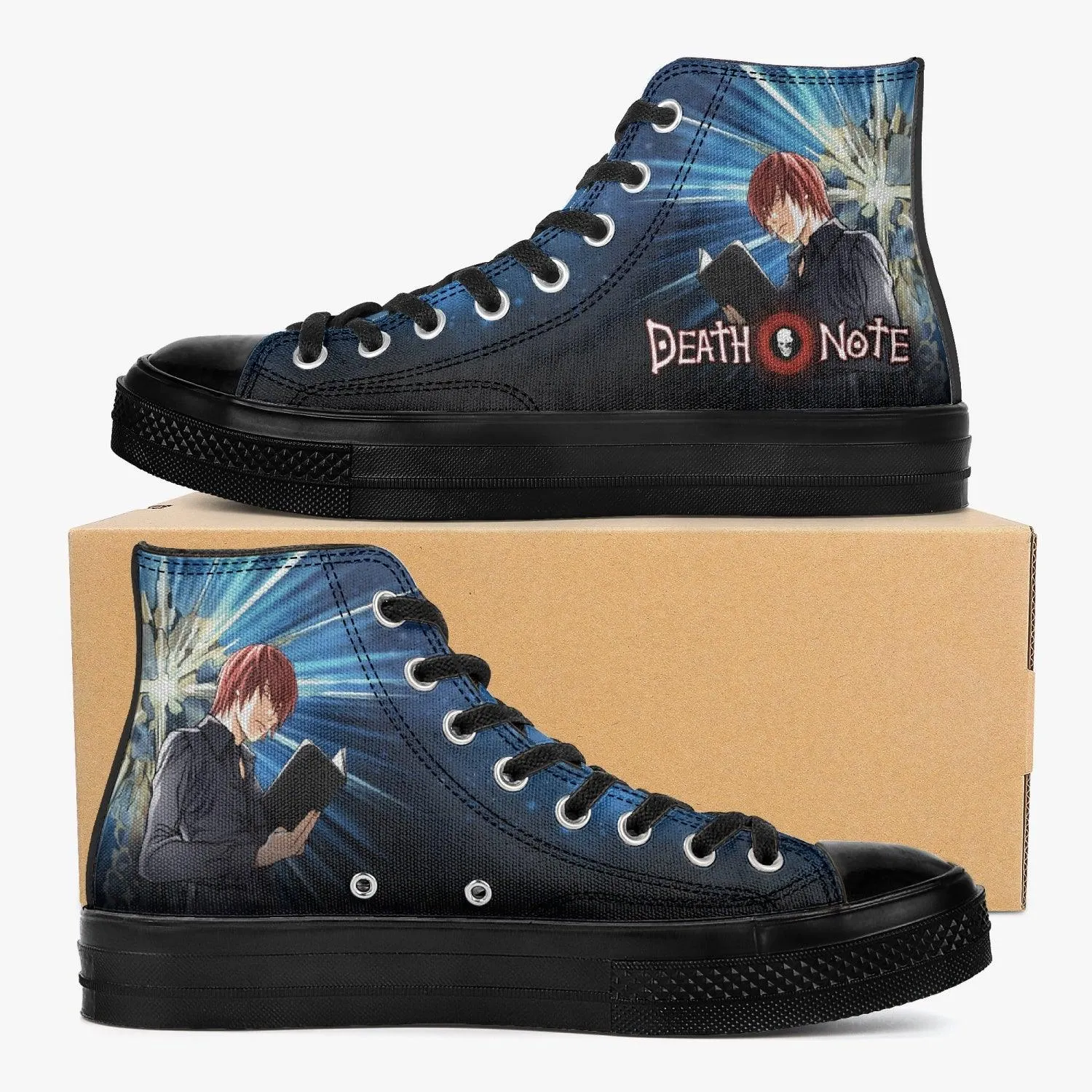 Death Note L Yagami A-Star High Anime Shoes