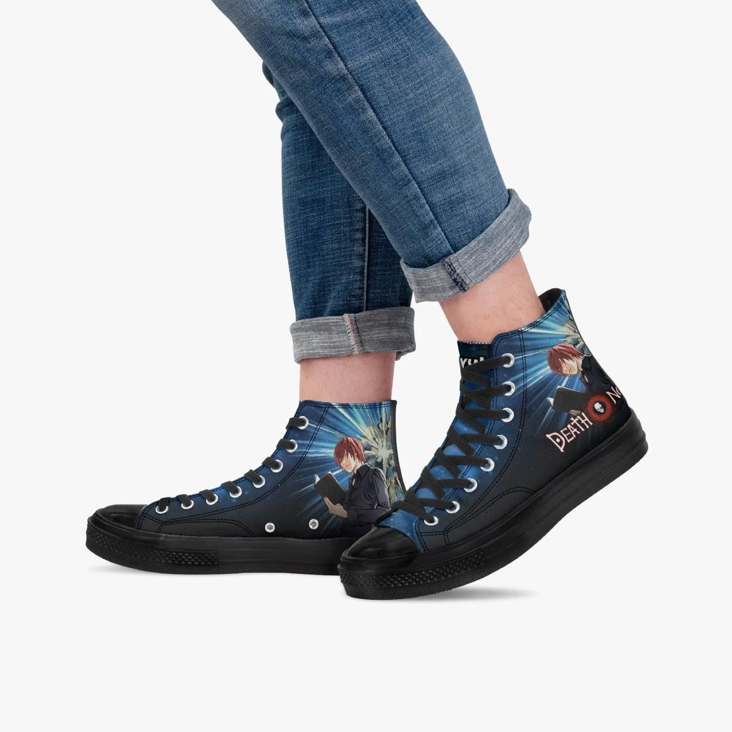 Death Note L Yagami A-Star High Anime Shoes