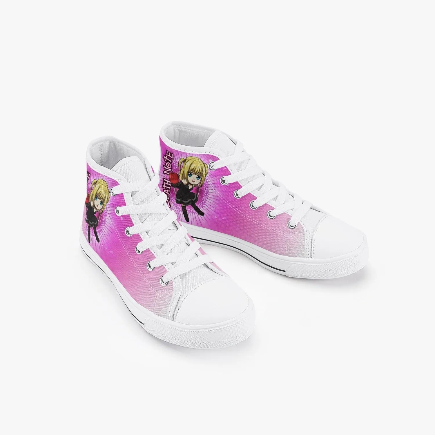 Death Note Misa Kids A-Star High Anime Shoes