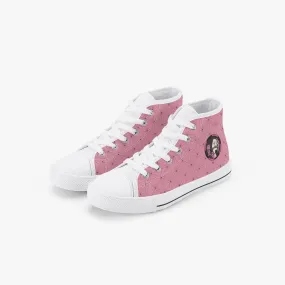 Demon Slayer Nezuko Kamado Kid’s High-Top Canvas Anime Shoes