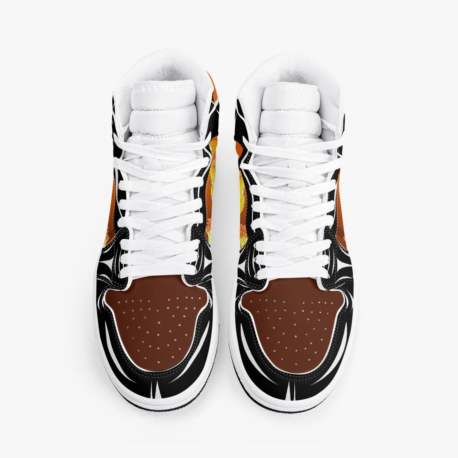 Demon Slayer Zenitsu Agatsuma JD1 Mid Anime Shoes