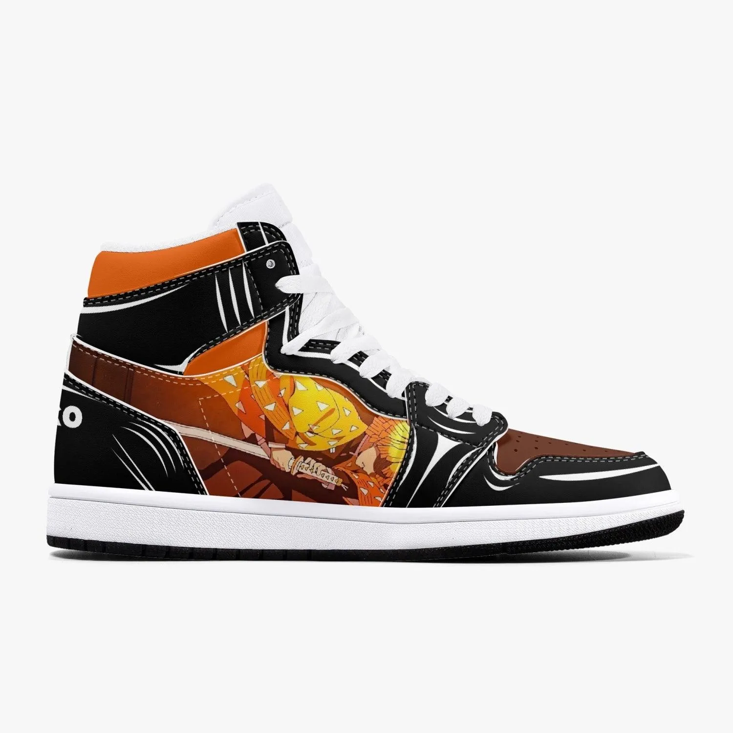 Demon Slayer Zenitsu Agatsuma JD1 Mid Anime Shoes