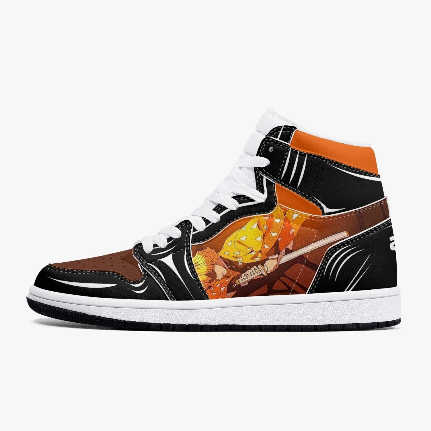 Demon Slayer Zenitsu Agatsuma JD1 Mid Anime Shoes