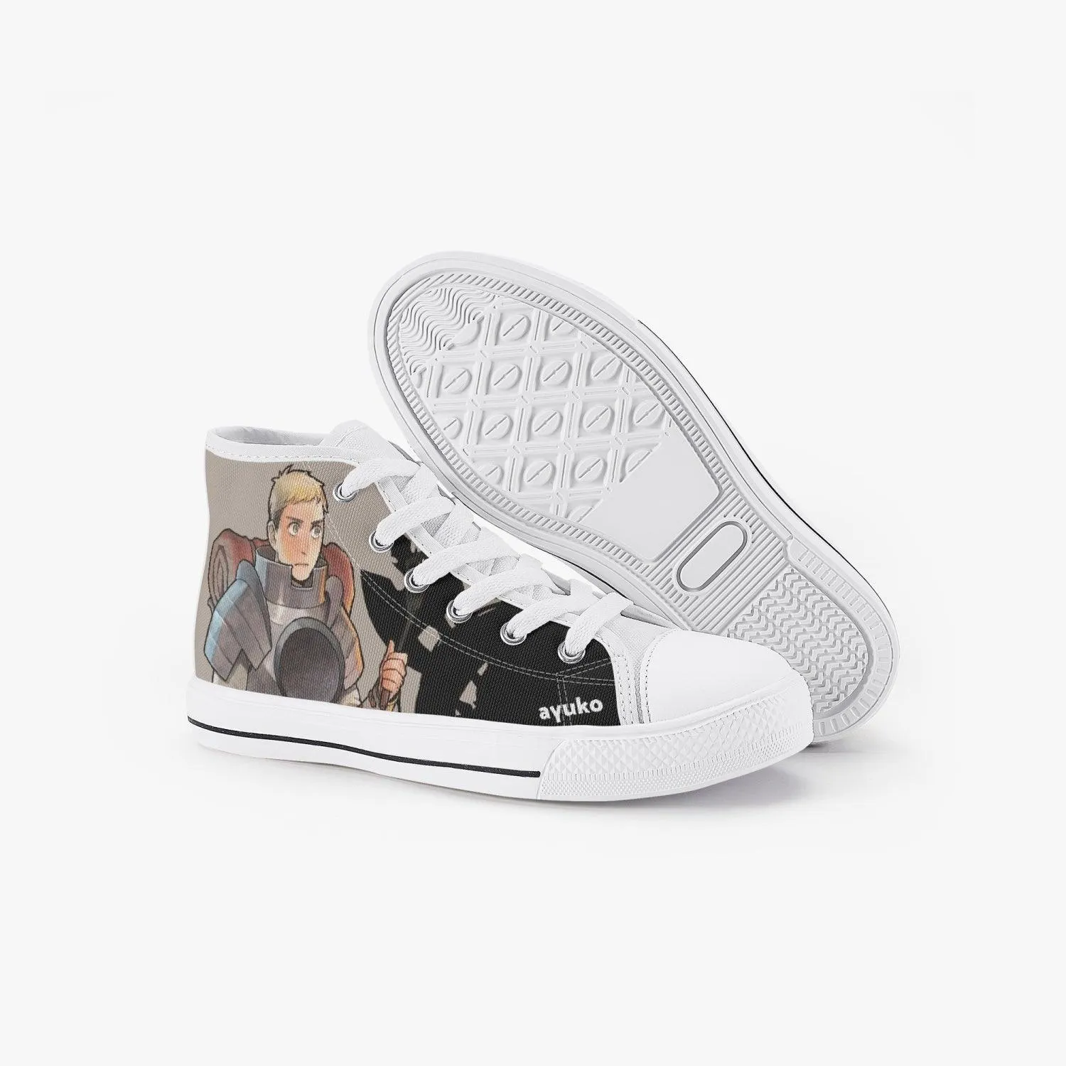 Dungeon Meshi Laios Kids A-Star High Anime Shoes