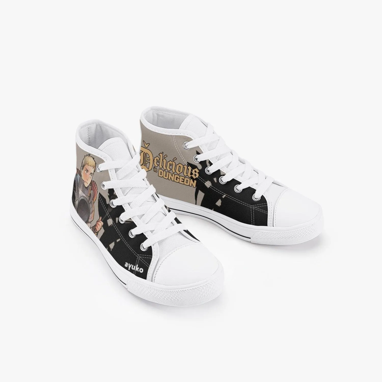Dungeon Meshi Laios Kids A-Star High Anime Shoes