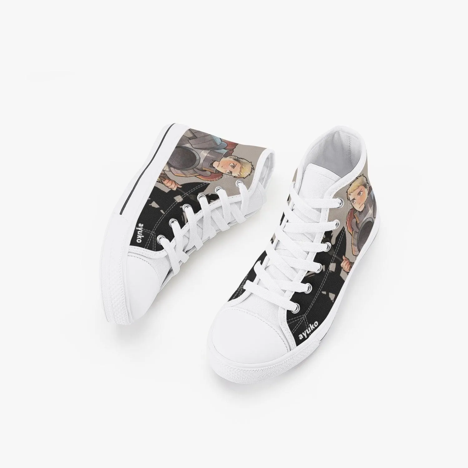 Dungeon Meshi Laios Kids A-Star High Anime Shoes