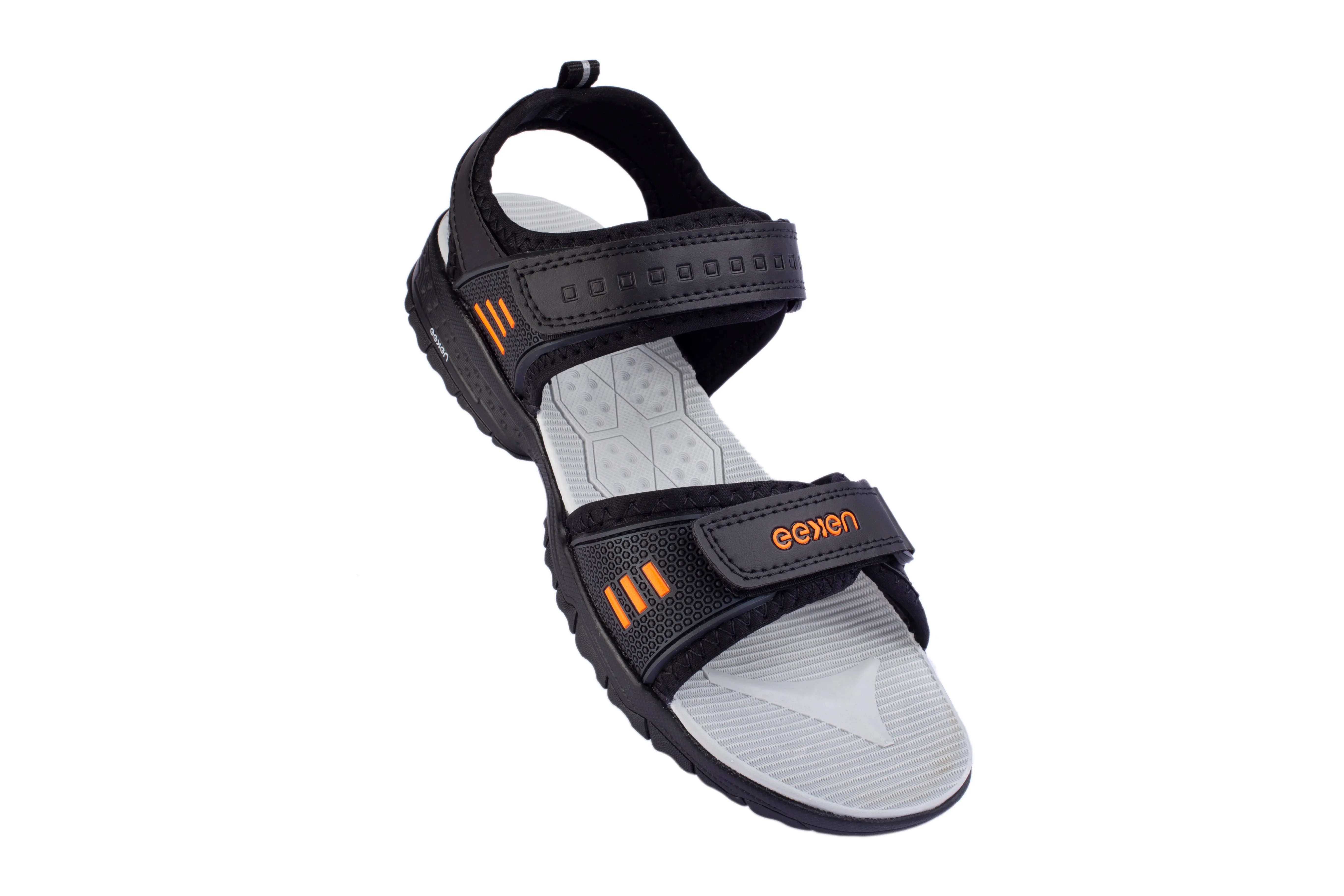 Eeken ESDG1003 Black And Orange  Lightweight Anti-Skid Casual Sandals For Men