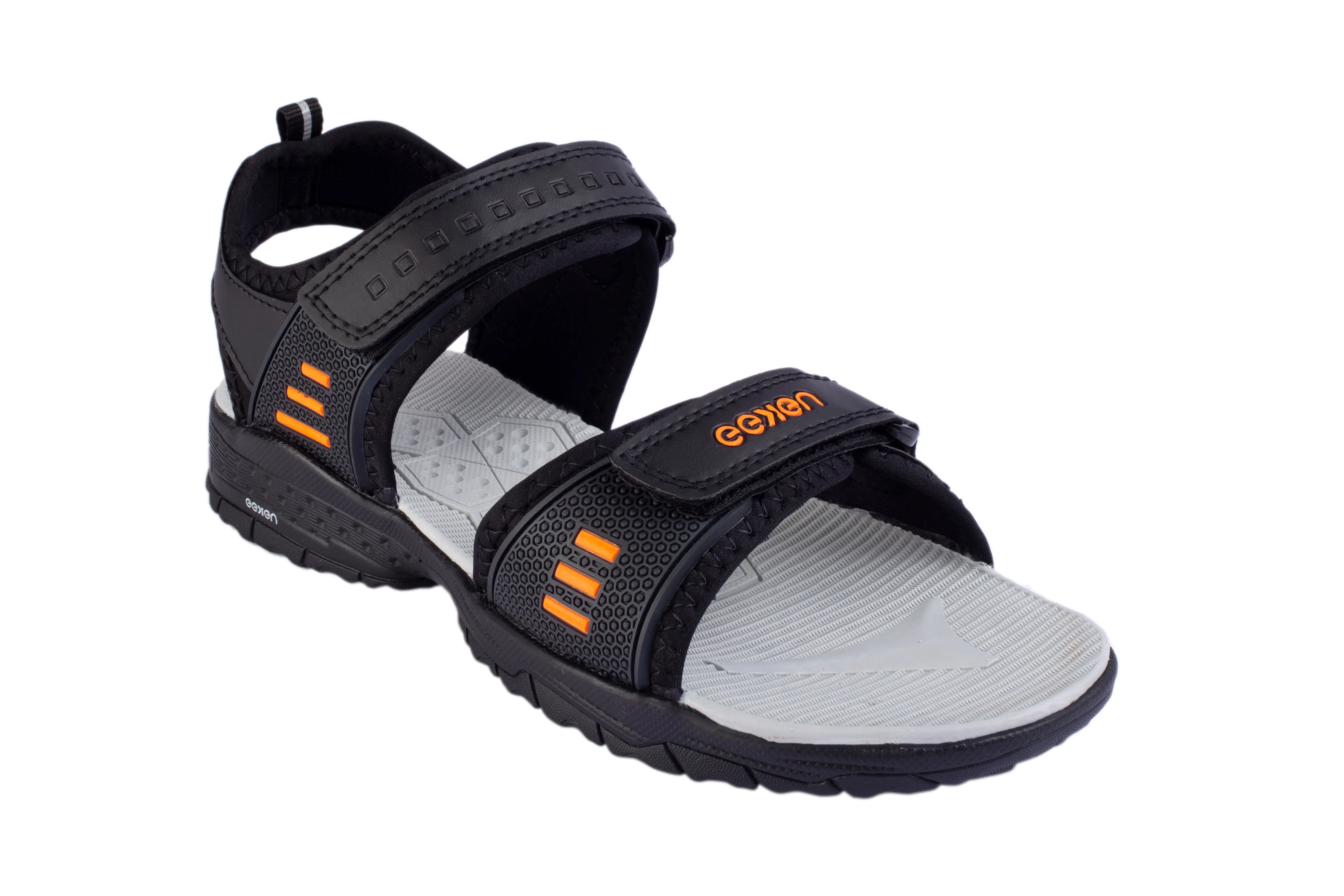 Eeken ESDG1003 Black And Orange  Lightweight Anti-Skid Casual Sandals For Men