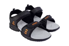 Eeken ESDG1003 Black And Orange  Lightweight Anti-Skid Casual Sandals For Men