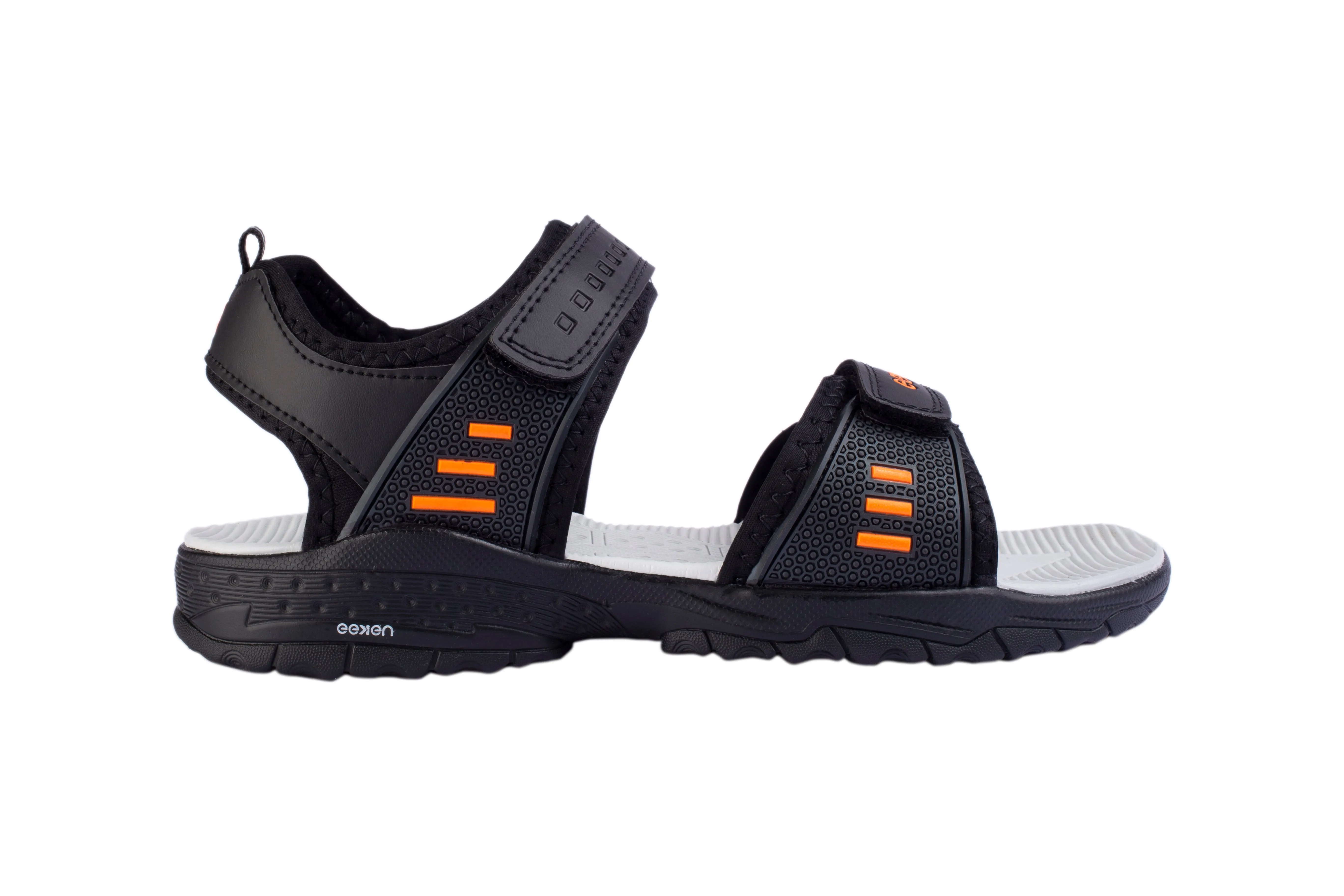 Eeken ESDG1003 Black And Orange  Lightweight Anti-Skid Casual Sandals For Men