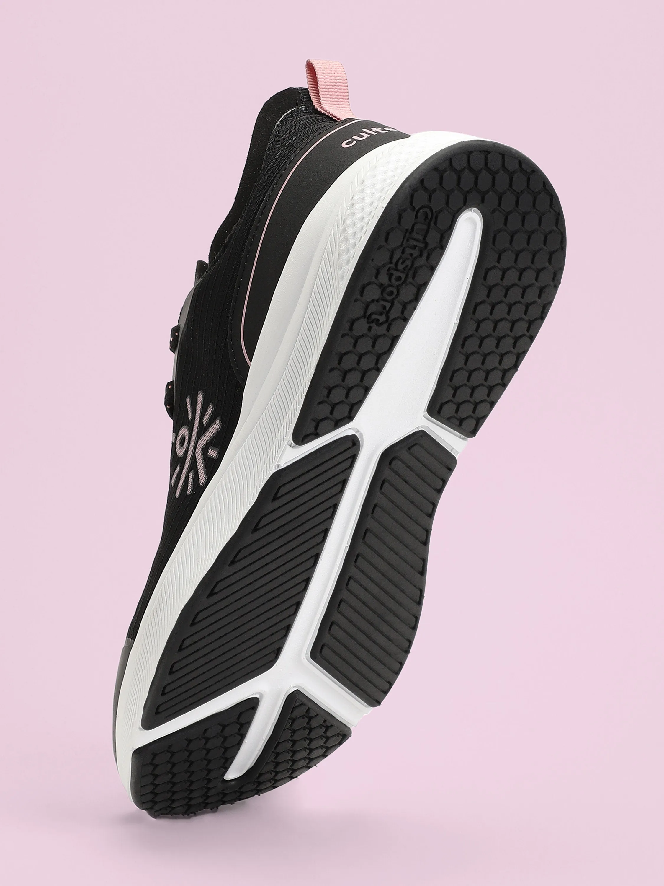 Flamingo Women Running Shoes - Black