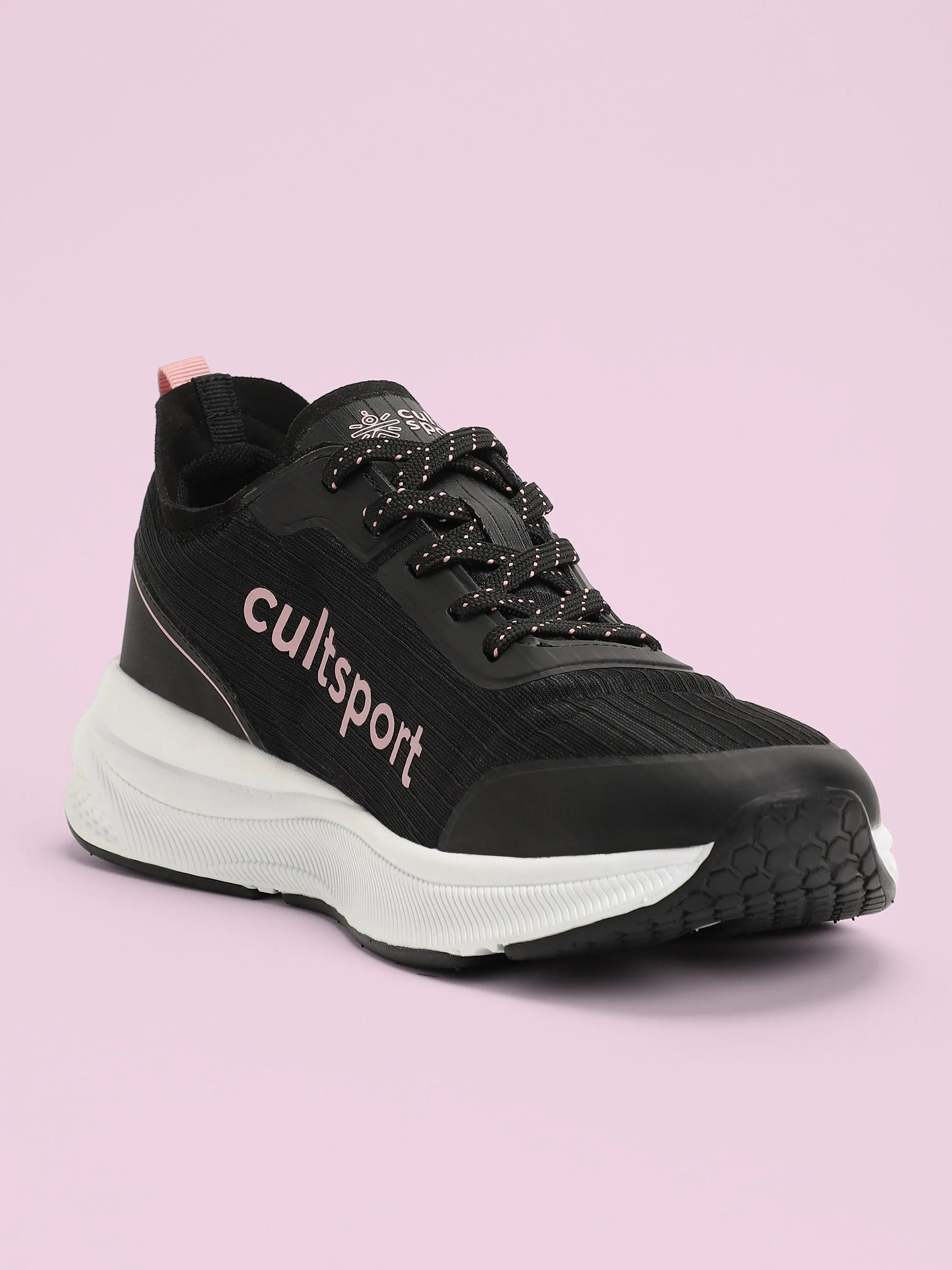 Flamingo Women Running Shoes - Black