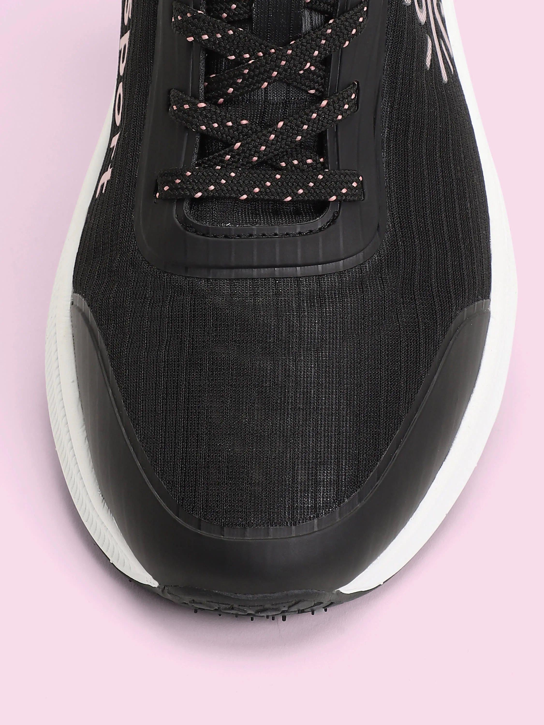 Flamingo Women Running Shoes - Black