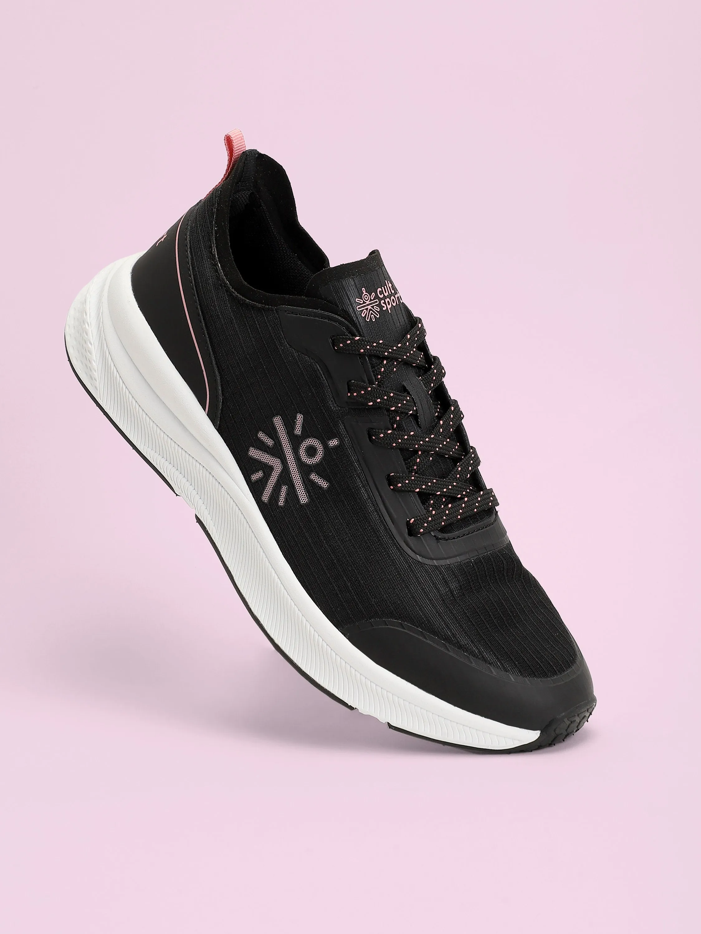 Flamingo Women Running Shoes - Black