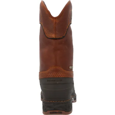 Georgia Men's 11" Carbo-Tec Waterproof Pull-On Work Boots - Brown GB00470