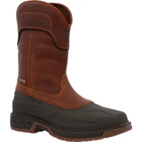 Georgia Men's 11" Carbo-Tec Waterproof Pull-On Work Boots - Brown GB00470