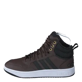 Hoops 3.0 Mid Wtr Brown/cblack/goldmt