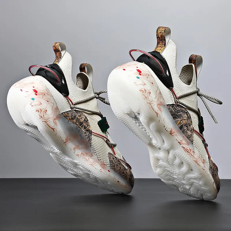 INFINIT Blaze Spectre breathable high top sneakers