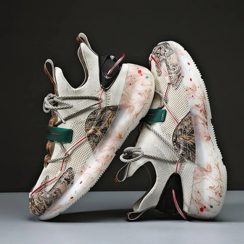 INFINIT Blaze Spectre breathable high top sneakers