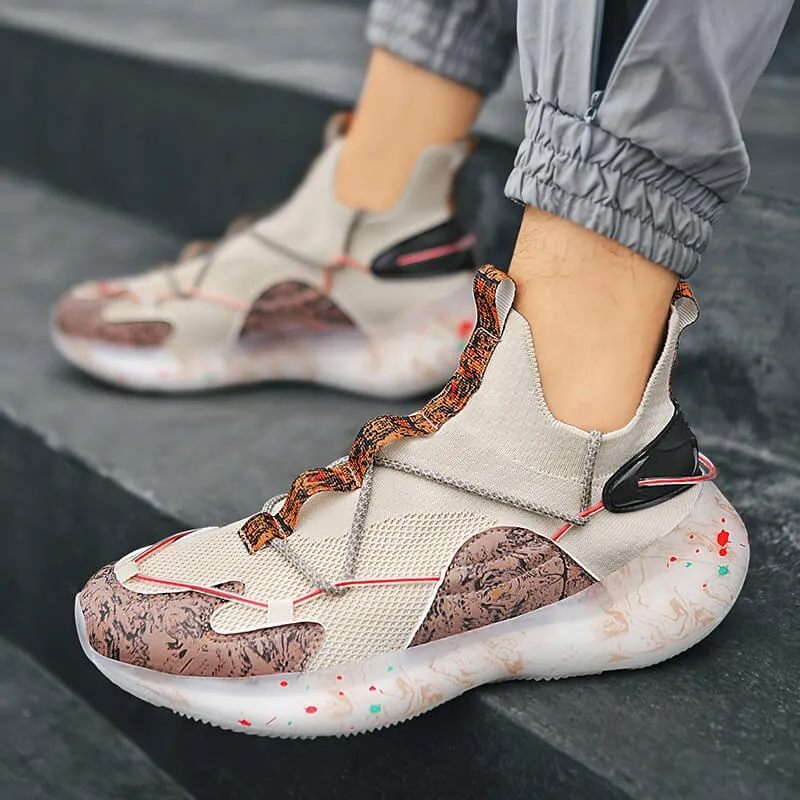 INFINIT Blaze Spectre breathable high top sneakers