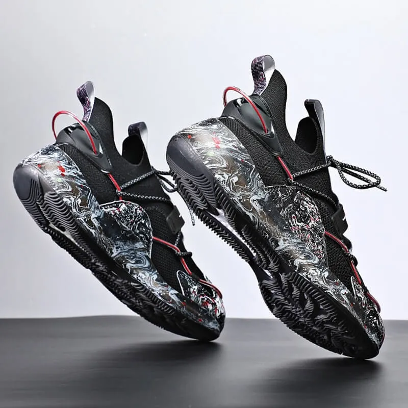INFINIT Blaze Spectre breathable high top sneakers