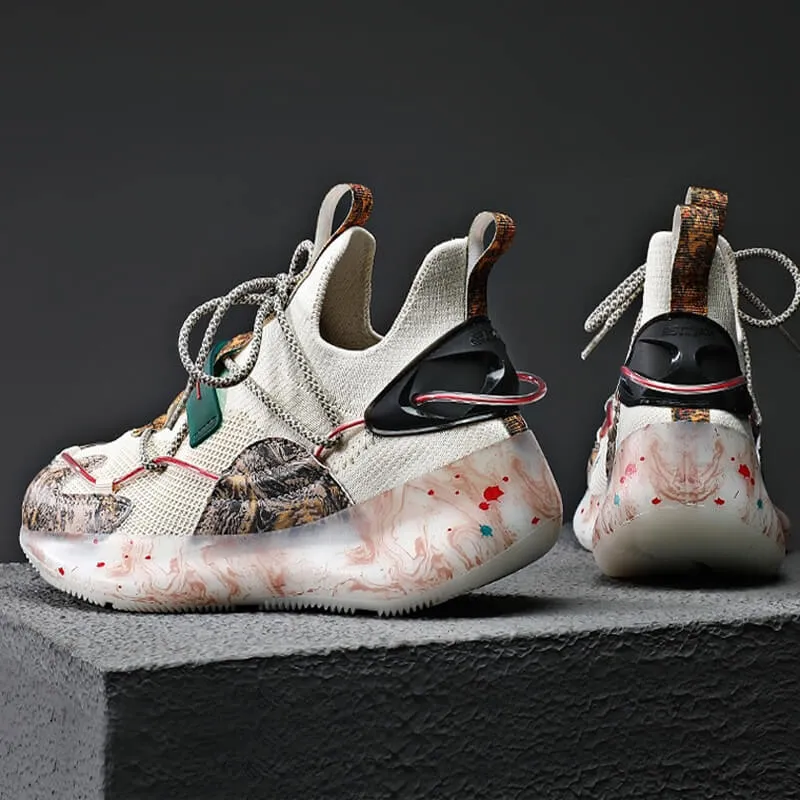 INFINIT Blaze Spectre breathable high top sneakers