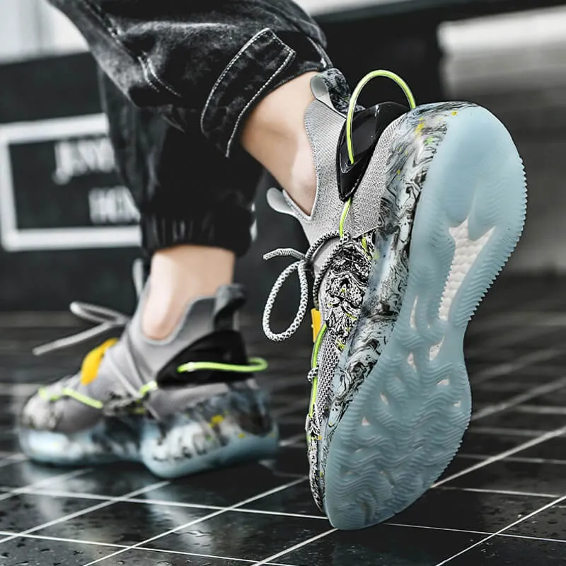 INFINIT Blaze Spectre breathable high top sneakers