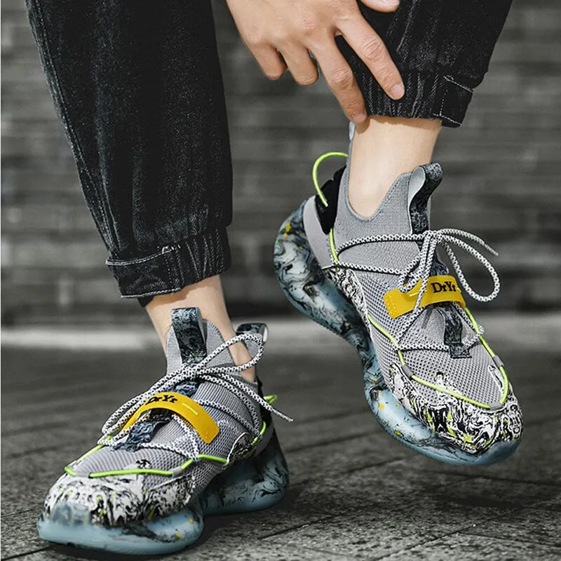 INFINIT Blaze Spectre breathable high top sneakers