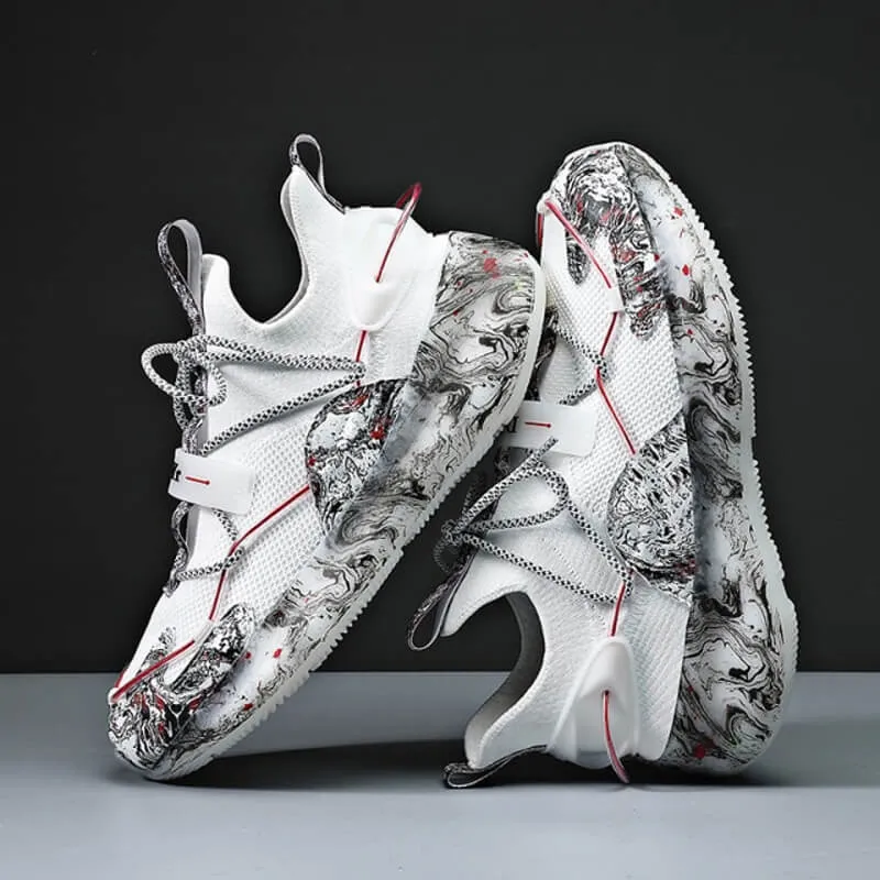 INFINIT Blaze Spectre breathable high top sneakers