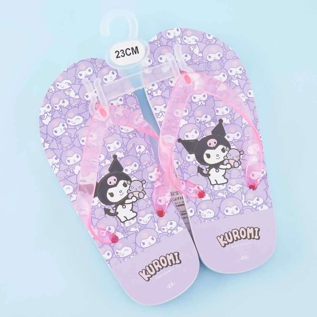 Kuromi Beach Slippers