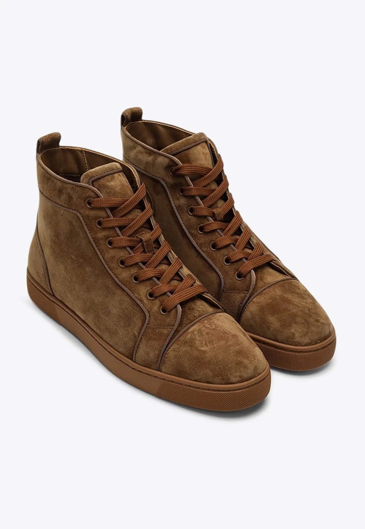 Louis High-Top Suede Sneakers