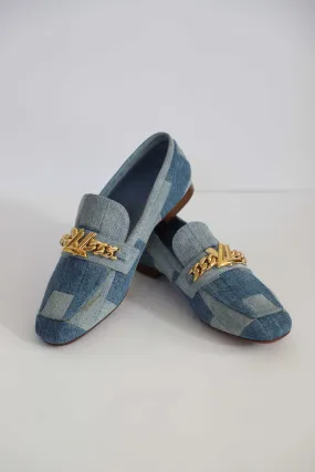 Louis Vuitton Denim Loafers