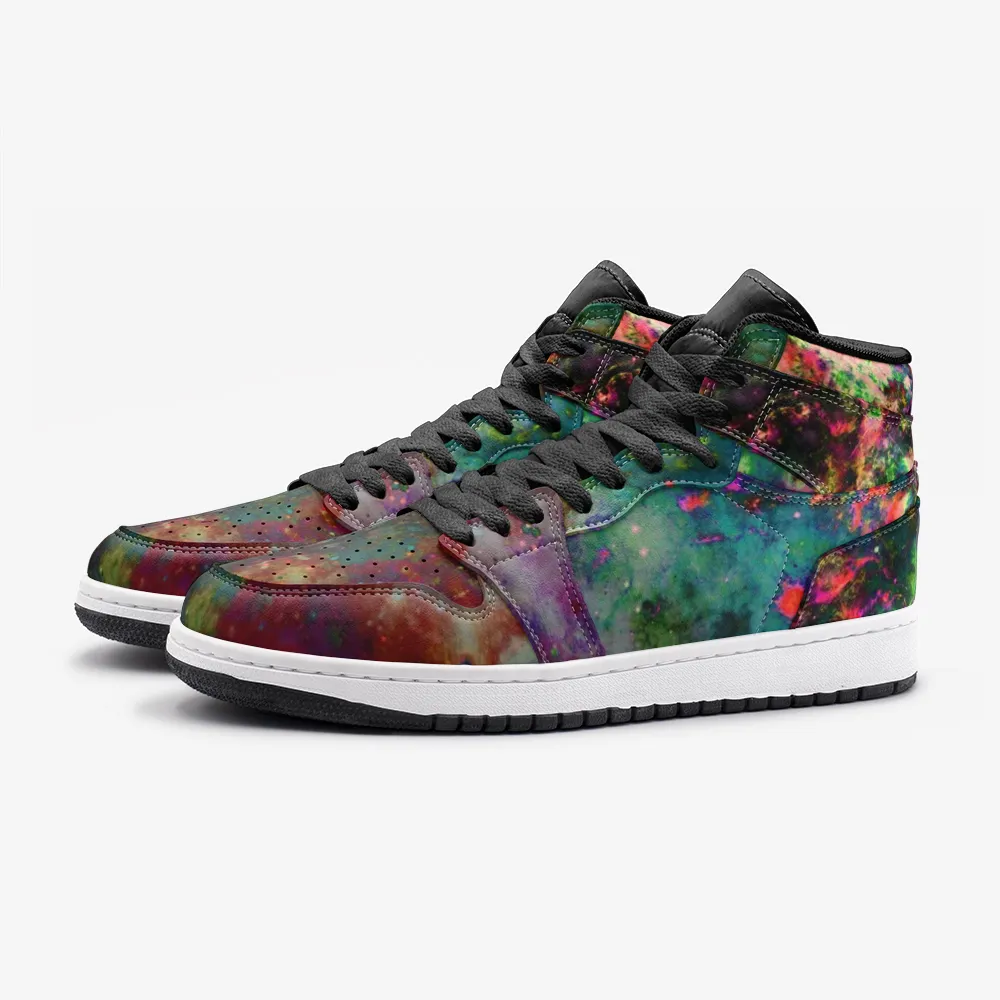 Lucid Psychedelic Full-Style High-Top Sneakers