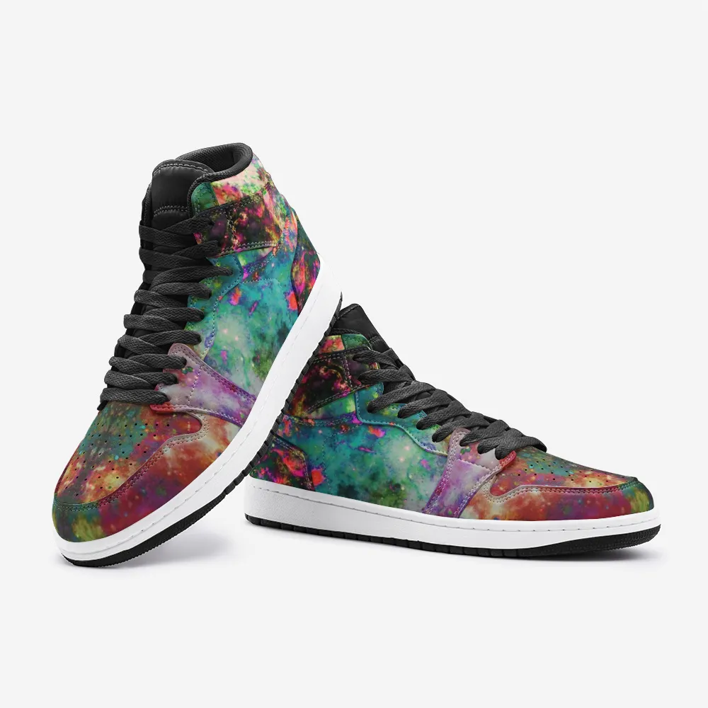 Lucid Psychedelic Full-Style High-Top Sneakers