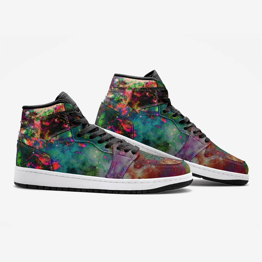 Lucid Psychedelic Full-Style High-Top Sneakers