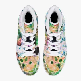 Lurian Wobble Psychedelic Split-Style High-Top Sneakers