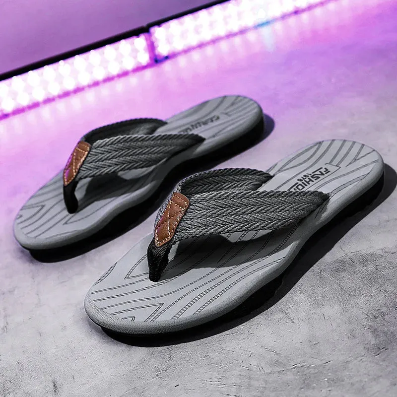 Men's Large Size Wear-resistant Beach Fashion Comfortable Slippers