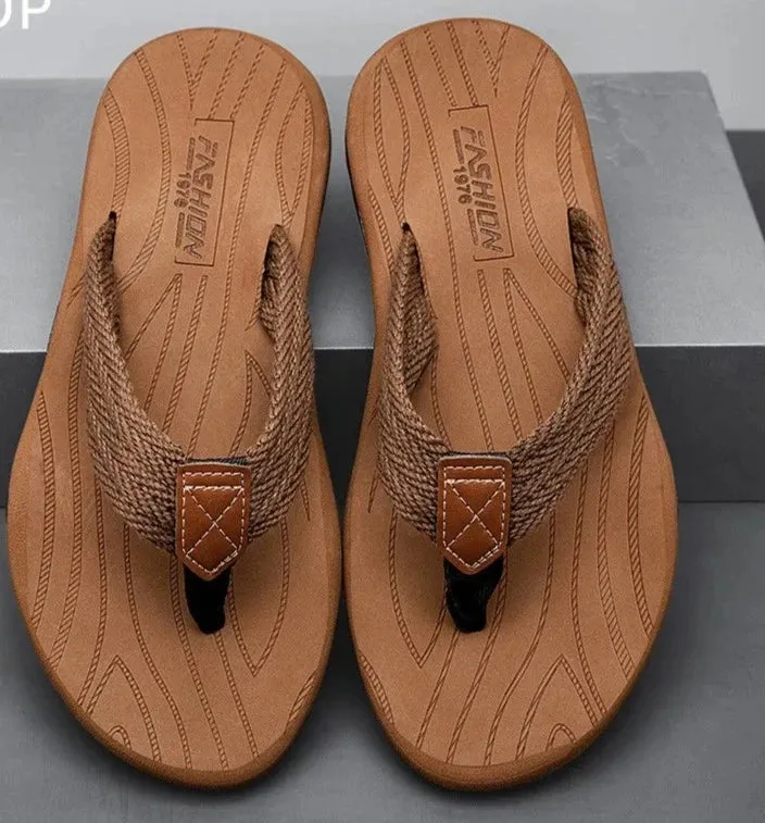 Men's Large Size Wear-resistant Beach Fashion Comfortable Slippers
