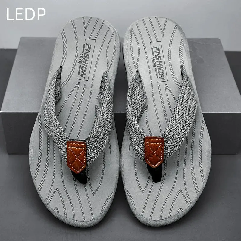 Men's Large Size Wear-resistant Beach Fashion Comfortable Slippers