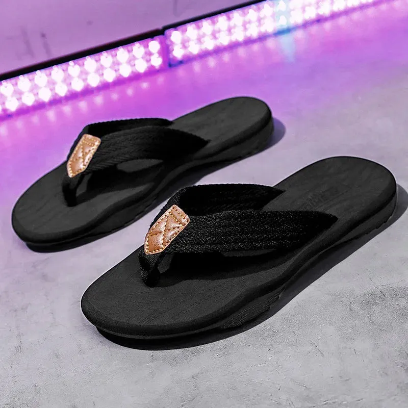 Men's Large Size Wear-resistant Beach Fashion Comfortable Slippers