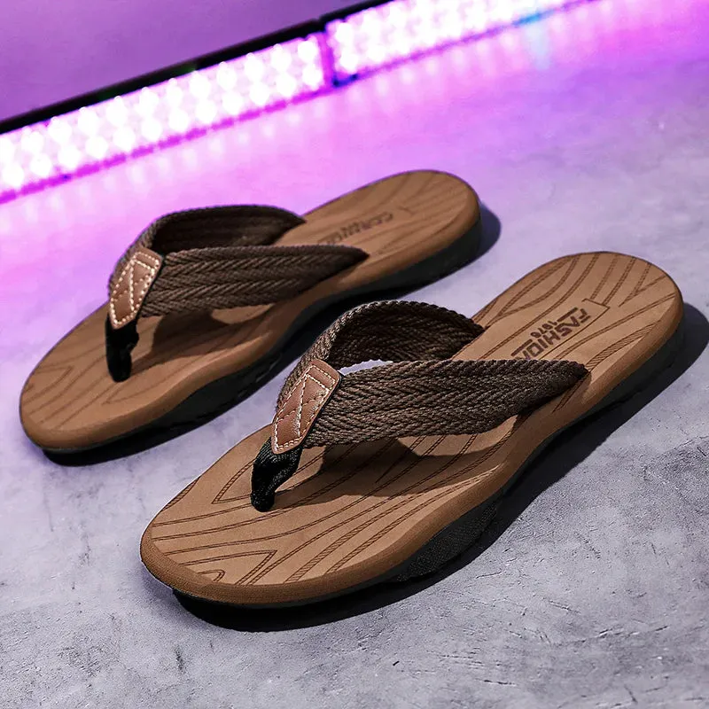 Men's Large Size Wear-resistant Beach Fashion Comfortable Slippers