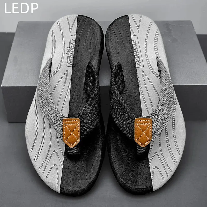 Men's Large Size Wear-resistant Beach Fashion Comfortable Slippers
