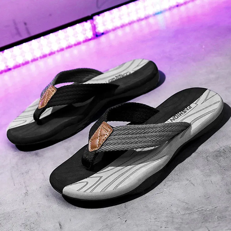 Men's Large Size Wear-resistant Beach Fashion Comfortable Slippers